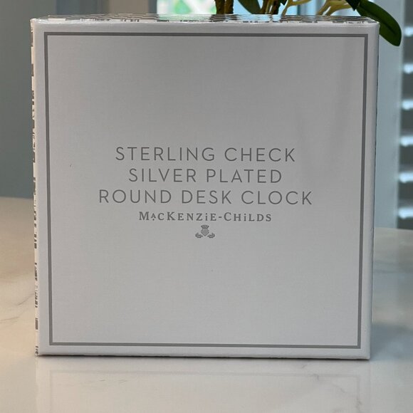 MKC Sterling Clock – Cool Crisp Charm - Picture 14 of 16